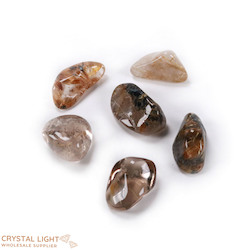 Tumble Lots: Golden Rutilated Quartz A-Grade Tumble Lot