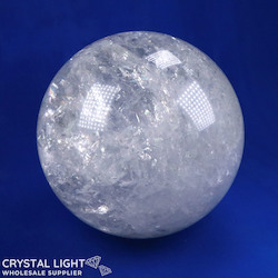 Spheres: Clear Quartz Sphere/ 160mm