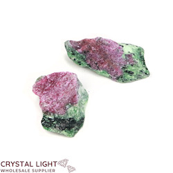 Crystal Specimen Lots: Ruby Zoisite Specimen Lot