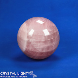 Spheres: Rose Quartz Sphere /80mm