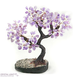 Large/Extra Large Trees: Amethyst Druse Tree (Single)