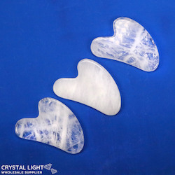 Gua Sha's: Clear Quartz Gua Sha