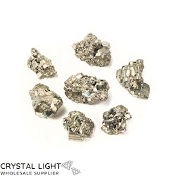 Crystal Specimen Lots: Pyrite Mini Specimen Lot