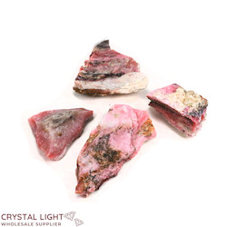 Crystal Specimens: Pink Opal Specimen Lot