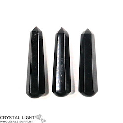 Wands + Massage Wands: Black Tourmaline Faceted Wand