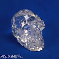 Skulls: Clear Quartz Skull A-Grade