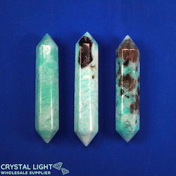 Double Terminated Polished Points: Amazonite DT Point