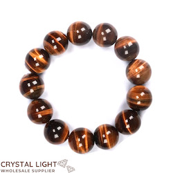 All other Bracelets: Tigers Eye Bracelet /17mm