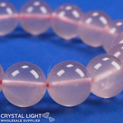 All other Bracelets: Rose Quartz Bracelet /14mm