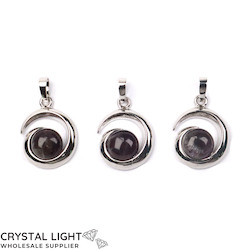 Miscellaneous Pendants: Amethyst Spiral Pendant