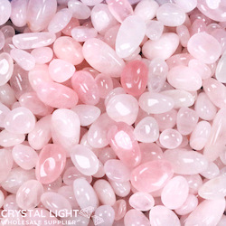 Tumbles by Weight: Rose Quartz Tumble 5-25mm