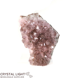 Single Druse Pieces: Amethyst Cut Base Druse