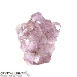 Single Druse Pieces: Amethyst Druse Cut Base