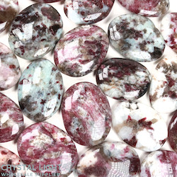 Flatstones by Quantity: Rubellite Flatstone