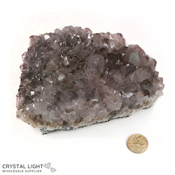 Auctions: Prasiolite/Amethyst Druse