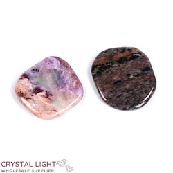 Flatstone Individuals and Lots: Charoite Flatstone Lot