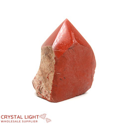 Cut Base Points: Red Jasper Cut Base Point