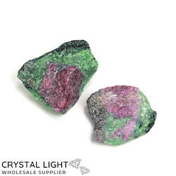 Rough Lots: Ruby Zoisite Specimen Lot