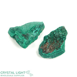 Crystal Specimens: Malachite Rough Lot