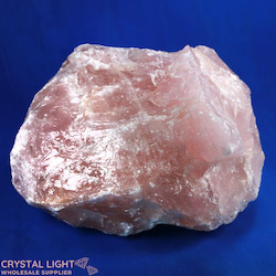 Large Crystals: Rose Quartz Rough Large