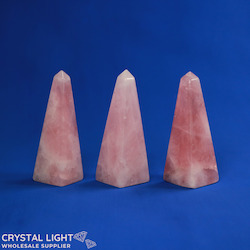 Obelisks: Rose Quartz Obelisk