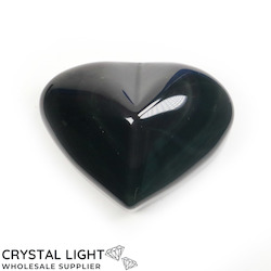 Hearts: Rainbow Obsidian Heart