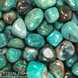 Tumbles by Weight: Chrysocolla Tumble (B Grade)