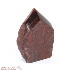 Cut Base Points: Red Tigers Eye Cut Base Point