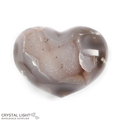 Hearts: Agate Druse Heart