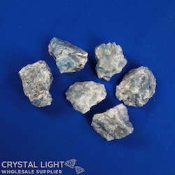 Rough Lots: Blue Calcite Specimen Lot