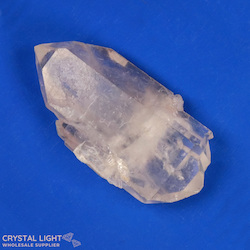 Double Terminated: Clear Quartz DT point