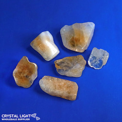 Slabs: Citrine Slab Lot