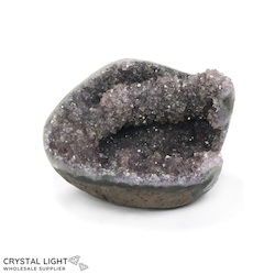 Single Druse Pieces: Amethyst Polished Druse