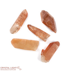 Natural Point Lots: Tangerine Quartz Natural Point Lot