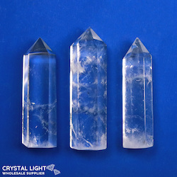 Polished Points By Quantity: Clear Quartz Point