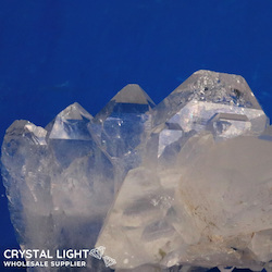 Small Crystal Specimens: Faden Quartz Cluster