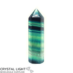 Single Point Listings: Rainbow Fluorite Point