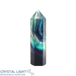 Single Point Listings: Rainbow Fluorite Point