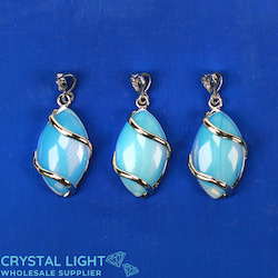 Miscellaneous Pendants: Opalite Marquise Pendant