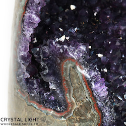 Single Druse Pieces: Amethyst Cut Base Druse