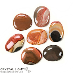 Flatstone Individuals and Lots: Polychrome Jasper Flatstone Lot