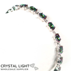 Sterling Silver Bracelets: Mystic Quartz Bracelet