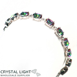 Sterling Silver Bracelets: Mystic Quartz Bracelet