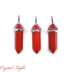 Terminated Pendant: Red Jasper DT Pendant