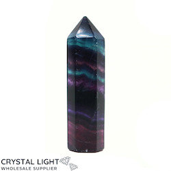 Single Point Listings: Rainbow Fluorite Point