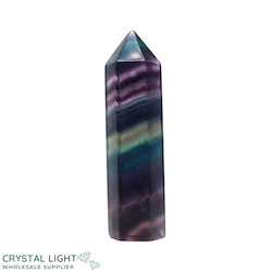 Single Point Listings: Rainbow Fluorite Point