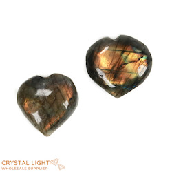 Hearts: Labradorite Heart Lot