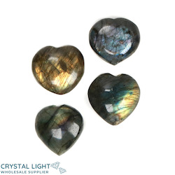 Hearts: Labradorite Heart Lot