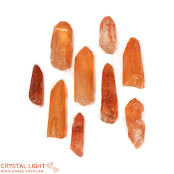 Natural Point Lots: Tangerine Quartz Point Lot