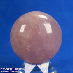 Spheres: Rose Quartz Sphere /75mm